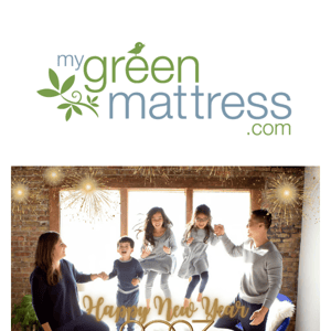 Happy New Year! Enjoy Big Savings on Organic Mattresses