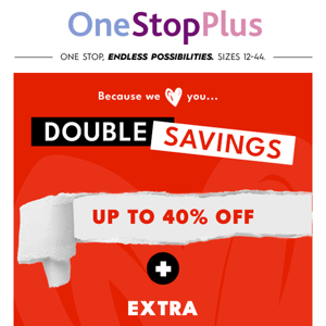 FWD:*** Up to 40% off + EXTRA 10% off