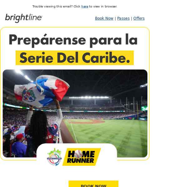 Free shuttles to Serie del Caribe.