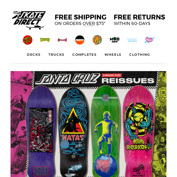 Santa Cruz Summer 2022 Reissues Are Live! 🚨