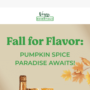 Fall for Flavor: Pumpkin Spice Paradise Awaits!