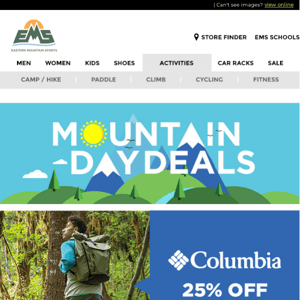 Mountain Day Deals from Marmot, Columbia & More!