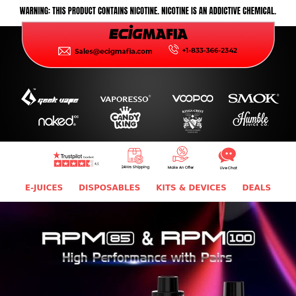 SMOK RPM 100 Kit is here...