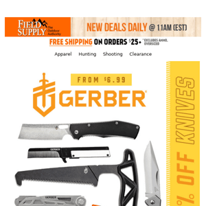 🔪 Best-selling Gerber up to 65% off…..