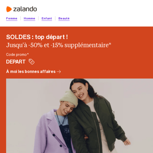 SOLDES : top départ ! 🚀