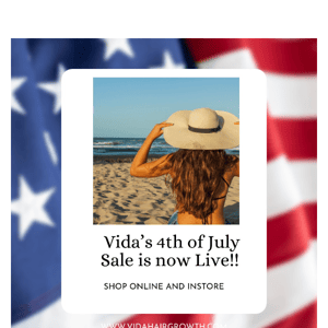 VIDA'S 4TH OF JULY SALE IS NOW LIVE 🇺🇸🎉