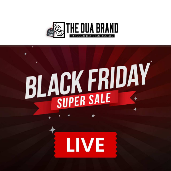 🚨 Live Now: BIGGEST Sale of the Year – Black Friday ft. 36% off! 🌟