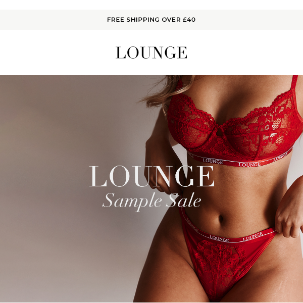 Lounge Sample Sale ⚠️ - Lounge Underwear