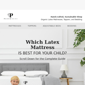 How to Choose a Kid’s Latex Mattress