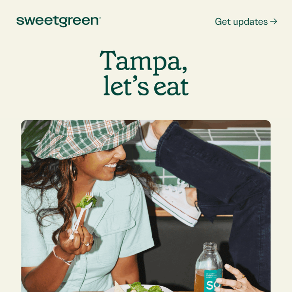 Coming soon to Tampa 🙌 🥗