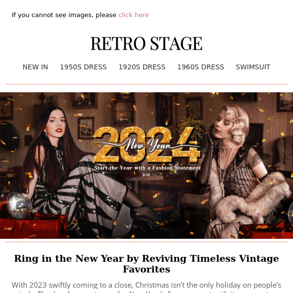 Ring in the New Year by Reviving Timeless Vintage Favorites👗💥