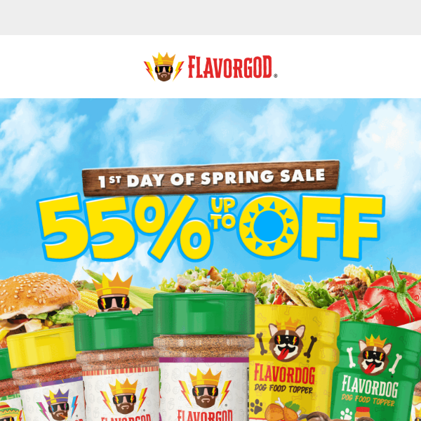 🙌 Up to 55% OFF + Spring Sale Combo Packs!