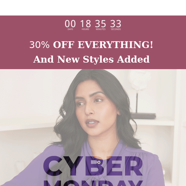 SURPRISE! 30% OFF EVERYTHING