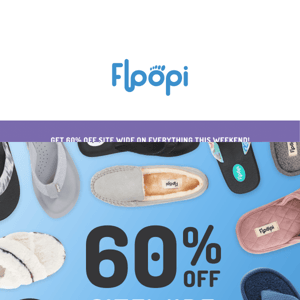 60% off starts NOW!