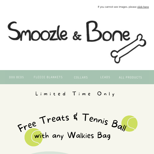 Free Gifts With Any Walkies Bag 🎾 🐾