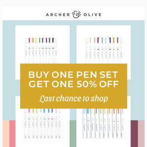 ⭐ LAST CHANCE TO SAVE— Buy One, Get One 50% Off on ALL Acrylographs! ⭐