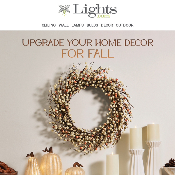 NEW: Fall Decor For You! 🎃 | Lights.com