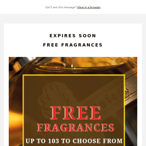 Expires soon! Free Bottles Promotion