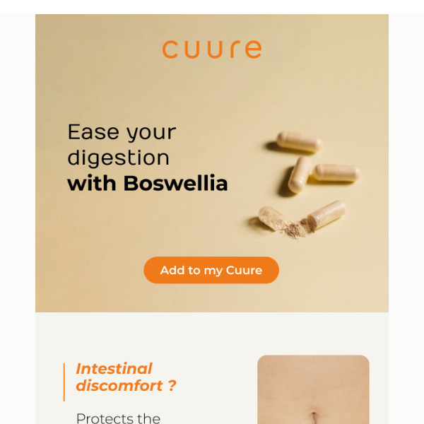 Boswellia, for healthy digestion