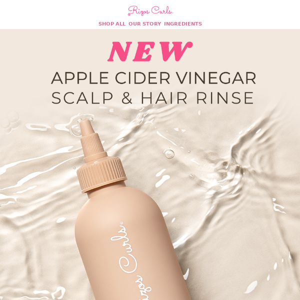JUST DROPPED! NEW Apple Cider Vinegar Rinse 🍎 🚿