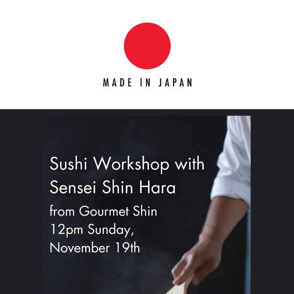 Sushi workshop - last one for 2023!