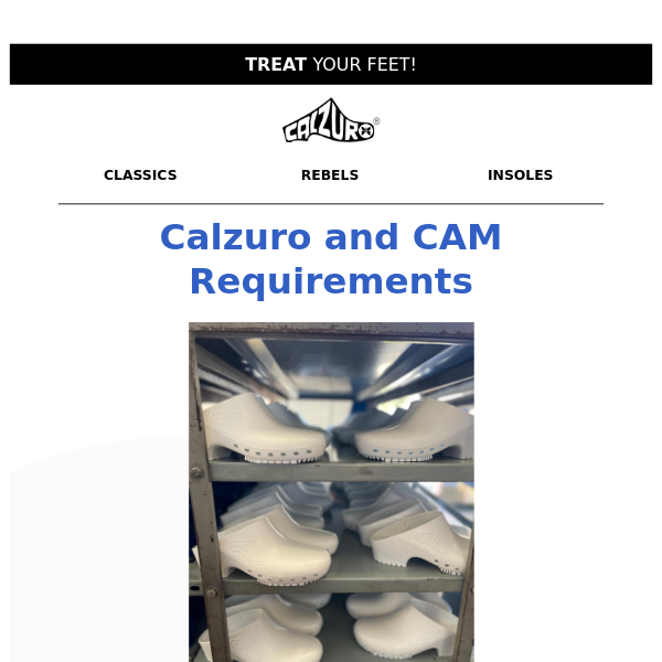 ♻️ Calzuro meets the CAM Requirements! 🫧