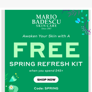 We Got You a FREE Gift Mario Badescu Skin Care