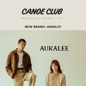 New Brand: Auralee