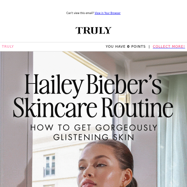 Exclusive look: Hailey Bieber’s skincare routine ✨