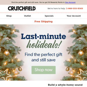 Last-minute holideals!