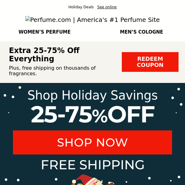 25 - 75% Off Everything