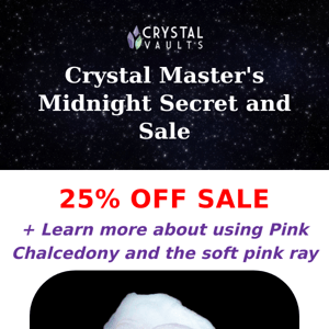 Pink Chalcedony Sale >> For Magical Dreams << LIMITED SALE!!