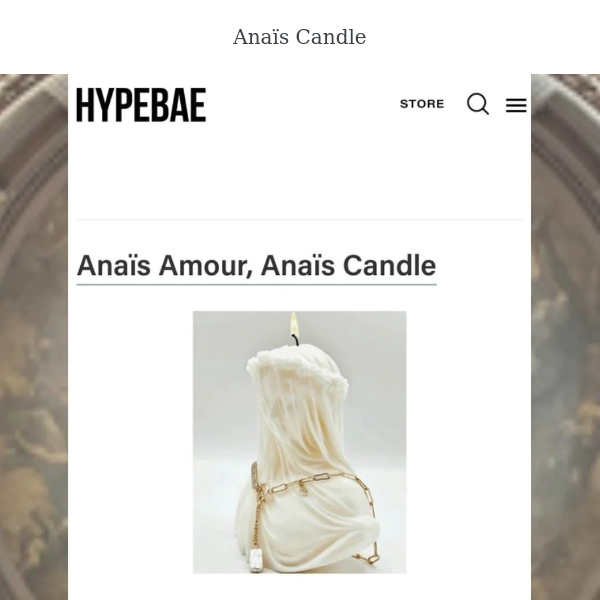 HYPEBAE Called Out Amour, Anais!