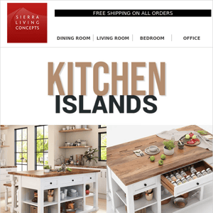 KITCHEN » Islands and Table Sets
