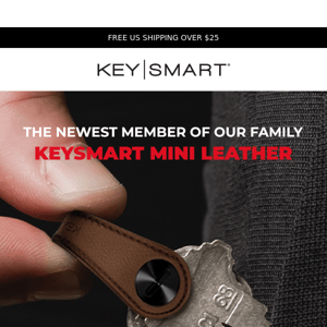 Meet the KeySmart Mini Leather!