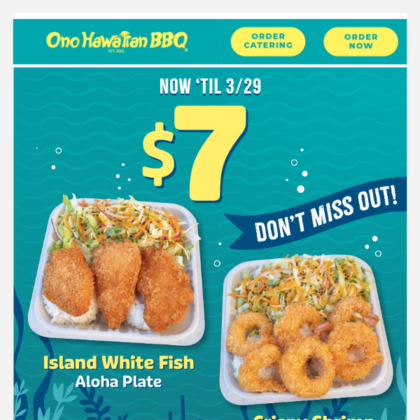 Catch The $7 Seafood Deal Before It's Gone