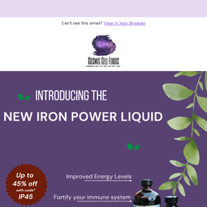 Introducing the NEW Iron Power Liquid✨