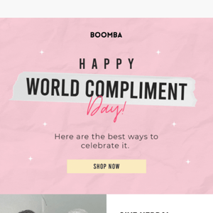 It's World Compliment Day! 🤩