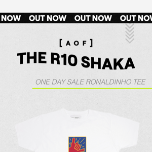 One Day Sale | R10 Shaka Tee OUT NOW! 💥