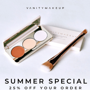 Get 25% Off Your Next Order from Vanity Makeup! **Code Inside**