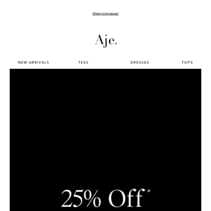 25% Off | Vogue Online Shopping Night Starts Now