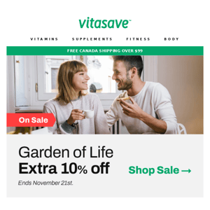 ATTN: Find the best deals on Garden of Life inside