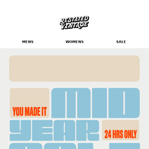 YOU MADE IT • 25% OFF SITEWIDE