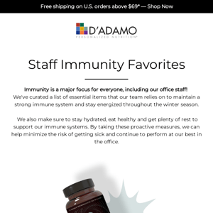 Top Picks: Staff Immunity Favorites