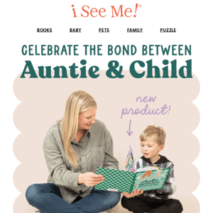 A New Storybook To Celebrate The Special Bond Between Aunt And Child!