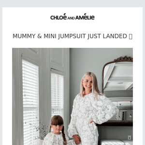 NEW Mummy & Mini Jumpsuit JUST LANDED ✨