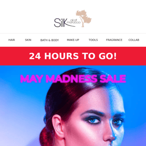 24 Hours to Go! 🔥 May MADNESS is here 🚨 Buy ONE, Get ONE 50% off sitewide*