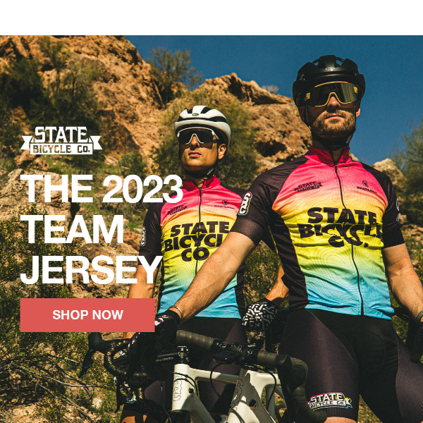 Ride Like The Pros: The 2023 Team Jersey & More Now Live!