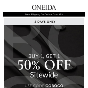 BOGO 50% Off SITEWIDE