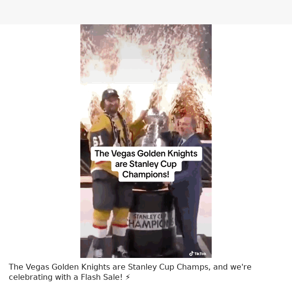 ⚡STANLEY CUP FLASH SALE: Vegas Golden Knights